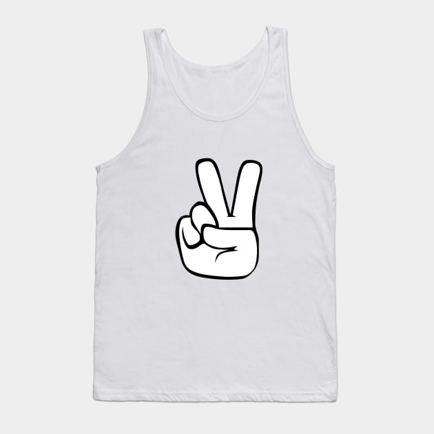 The Letter V Tank Top by skullsntikis